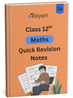 Quick Revison Notes 12 Maths